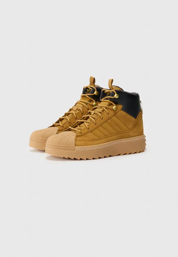 Унисекс высокие кроссовки superstar trek Adidas Originals, Brown — фото 2