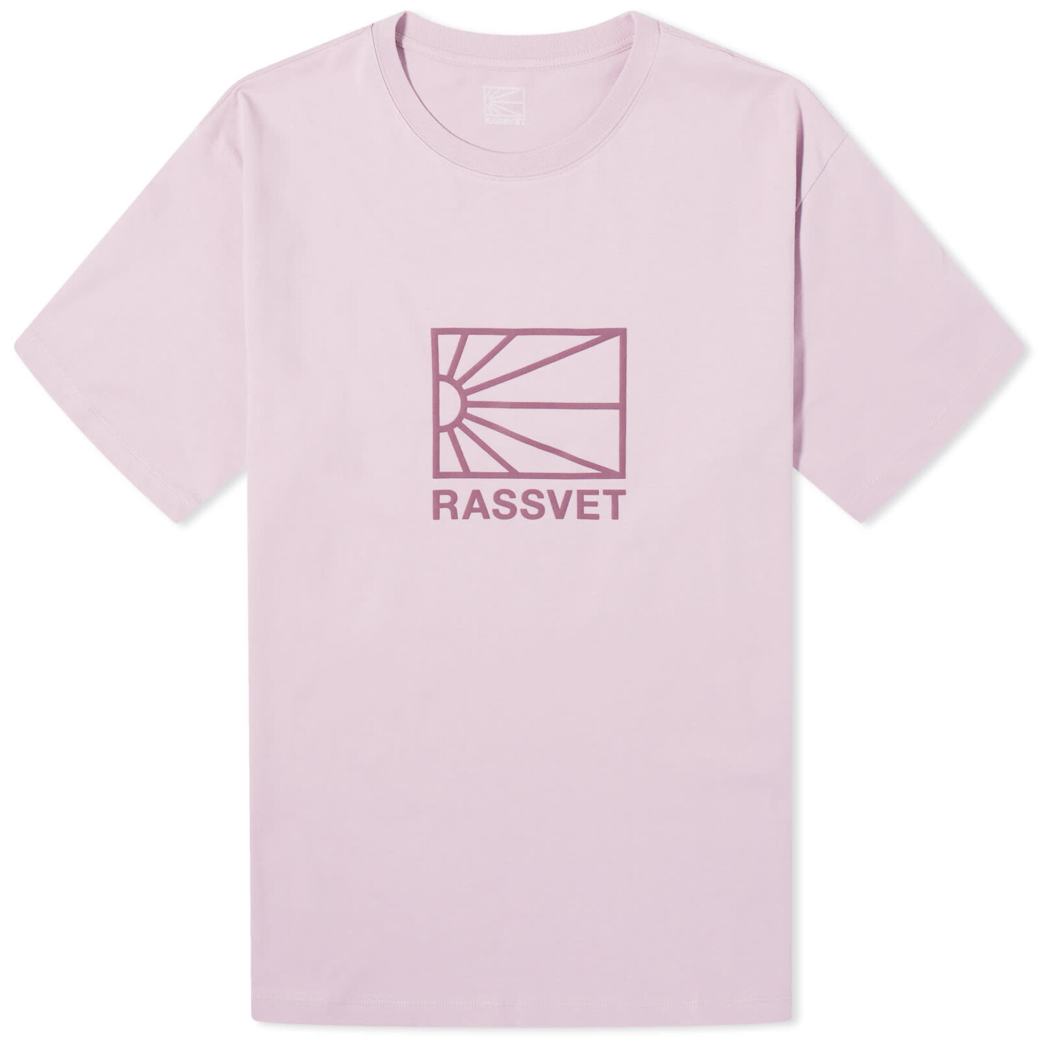 

Футболка Rassvet Big Logo T-Shirt, розовый