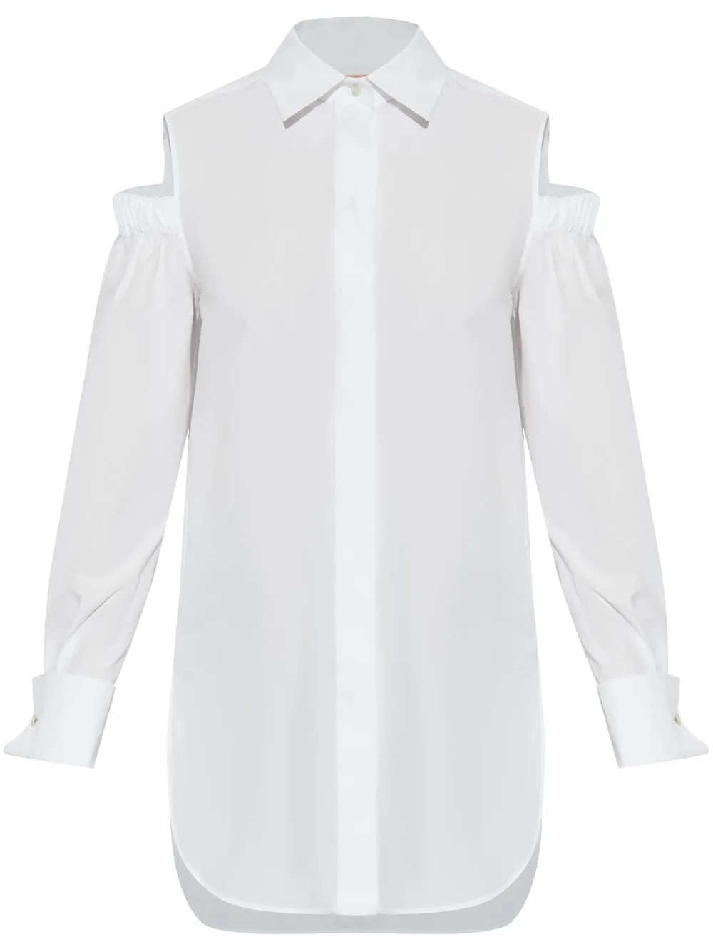 

Рубашка с вырезами MAX MARA, белый