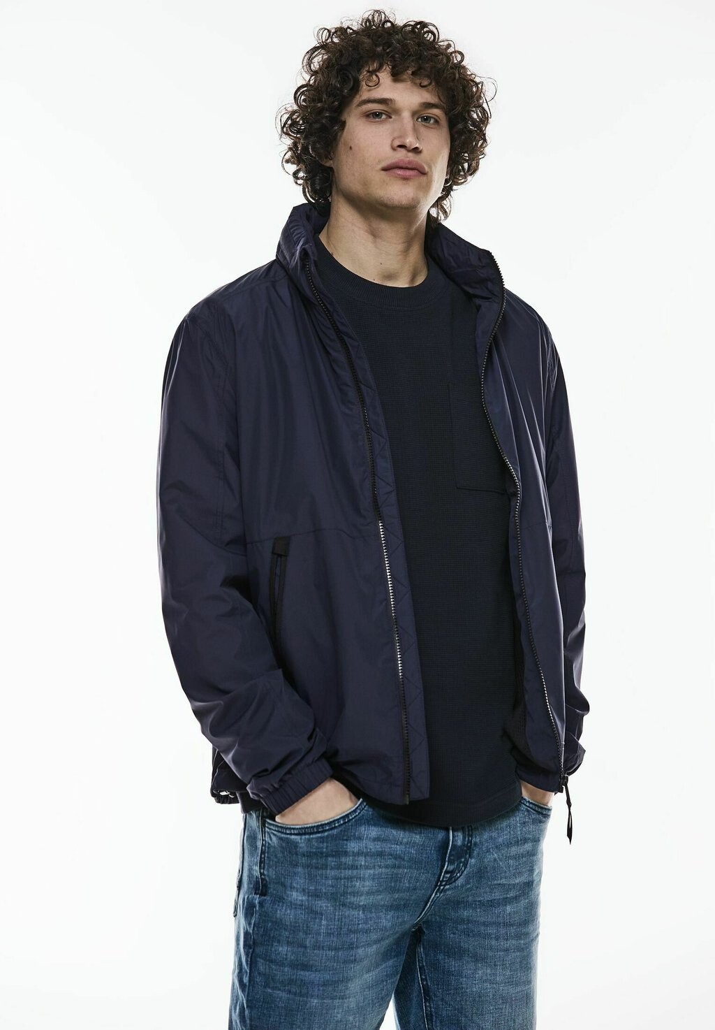 

Демисезонная куртка Street One MEN, цвет blau