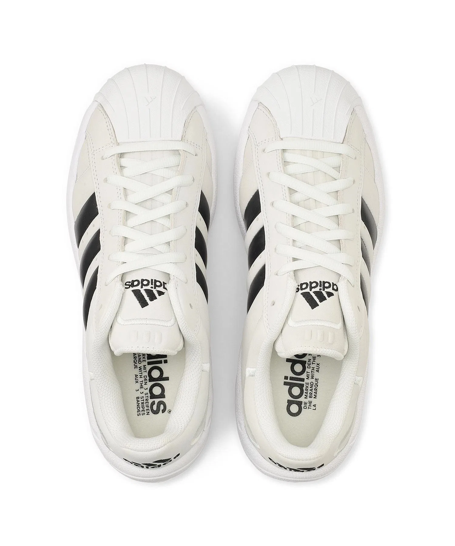 Унисекс кроссовки adidas SUPERSTAR MN IE8560 белые — фото 4