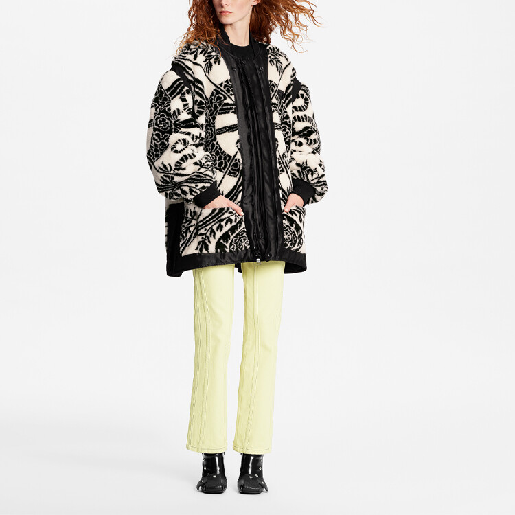 Новые квартальные продукты LV Jacket Women's Beige Louis Vuitton — фото 2