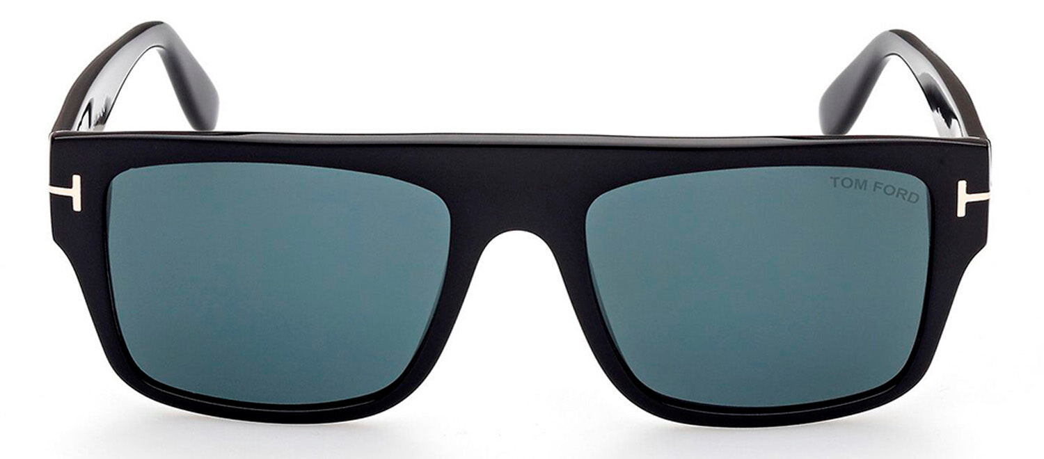 

Tom Ford DUNNING FT0907 01V Прямоугольные солнцезащитные очки, мультиколор
