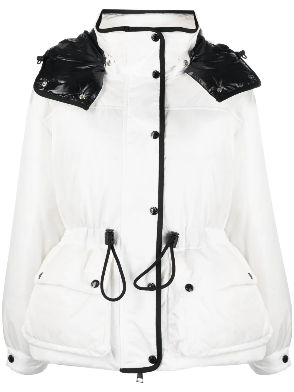 

Пуховик с капюшоном MONCLER, белый