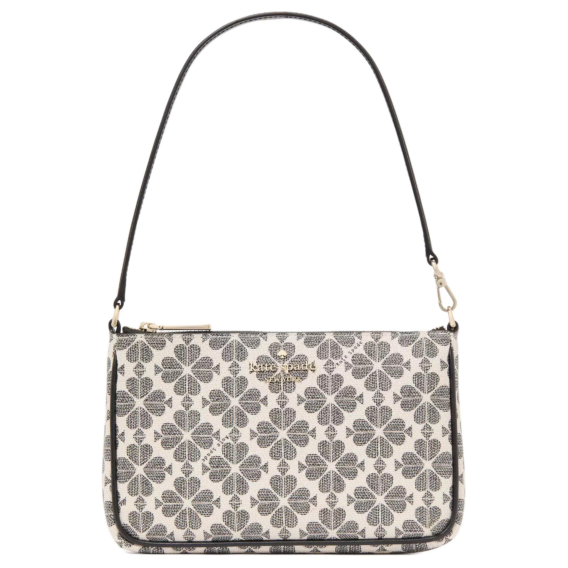 

Kate Spade Черная женская сумка через плечо из ПВХ