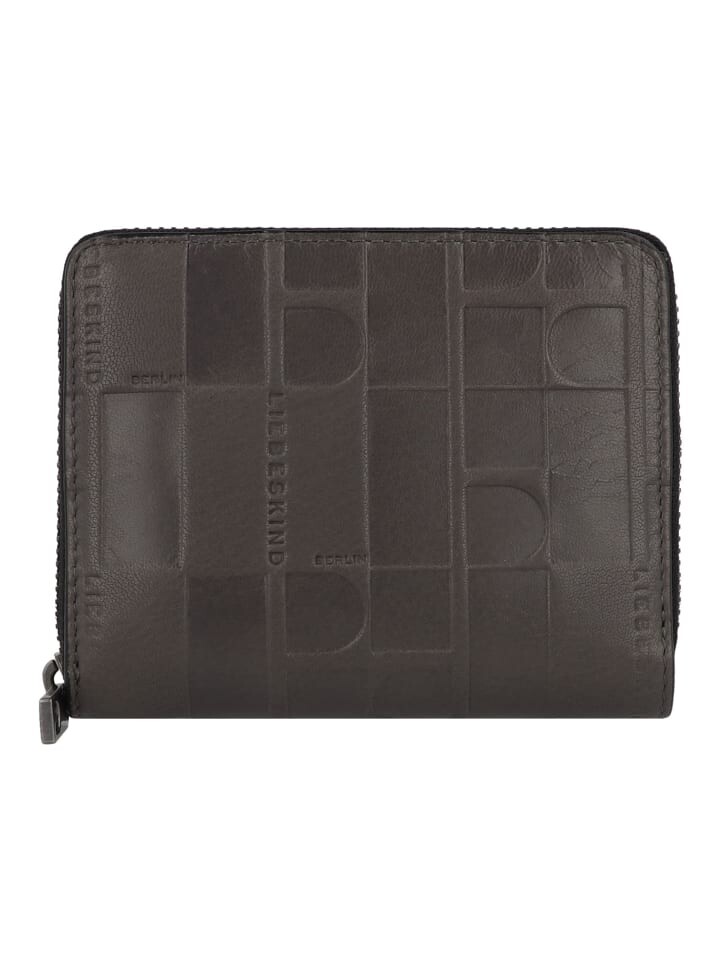 

Кошелек LIEBESKIND BERLIN Conny Geldbörse RFID Schutz Leder 12.5 cm, цвет iron