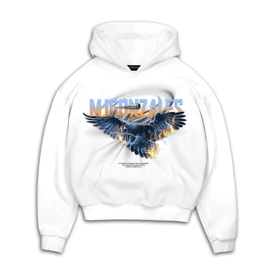 

Толстовка с капюшоном MJ Gonzales Sweatshirt EAGLE V.2, белый