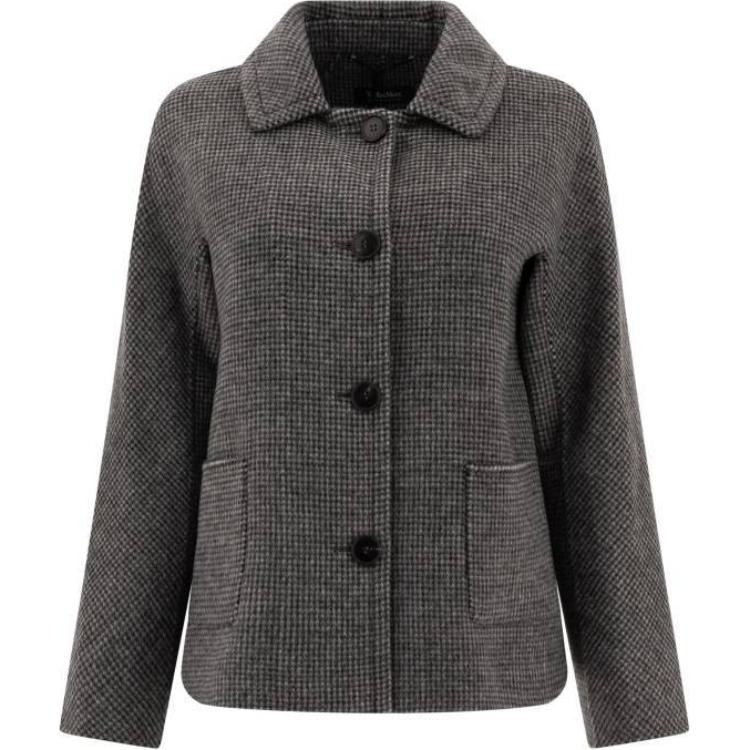 

'S MAX MARA Длинный пальто на пуговицах с длинными рукавами, Gray