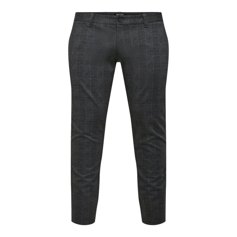 

Брюки Only & Sons Sons Onsmark Checks 9887 dress, черный