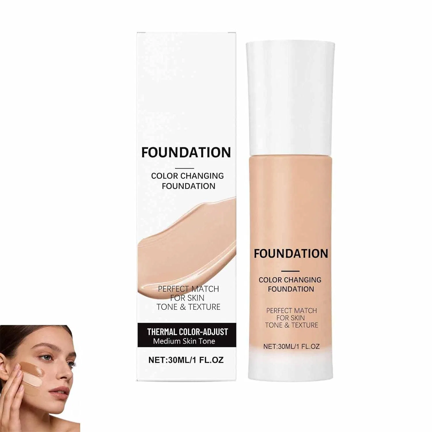 Тональная основа «Intelligent Colour Correcting Foundation» для среднего тона кожи Generisch, Medium Skin Tone