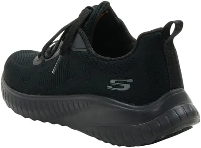 Мужские рабочие медицинские ботинки Skechers Squad Chaos Sr Parley, 2-Blk Black — фото 3