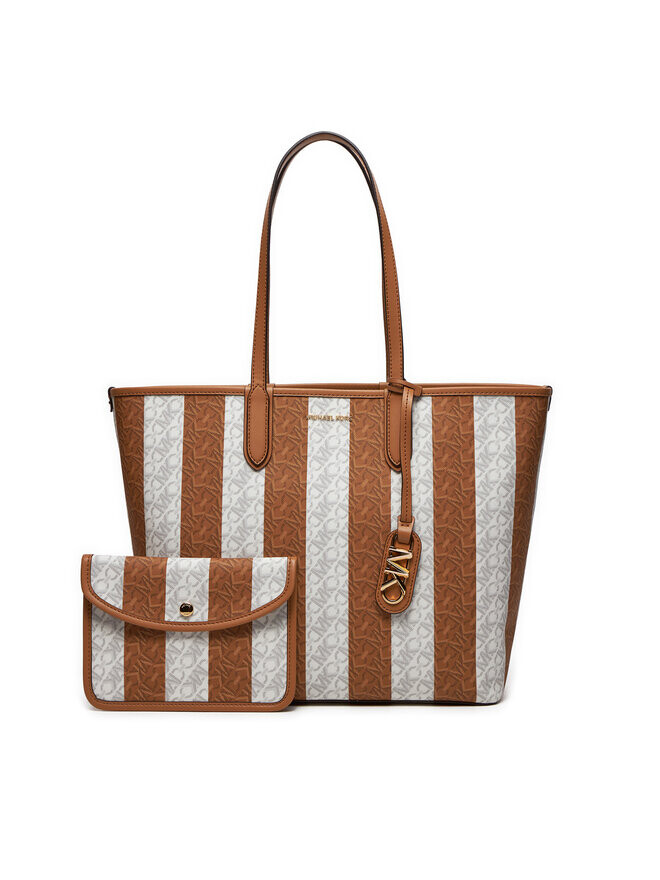 

Классическая сумка 30S4GZAT4B MICHAEL KORS, коричневый/белый