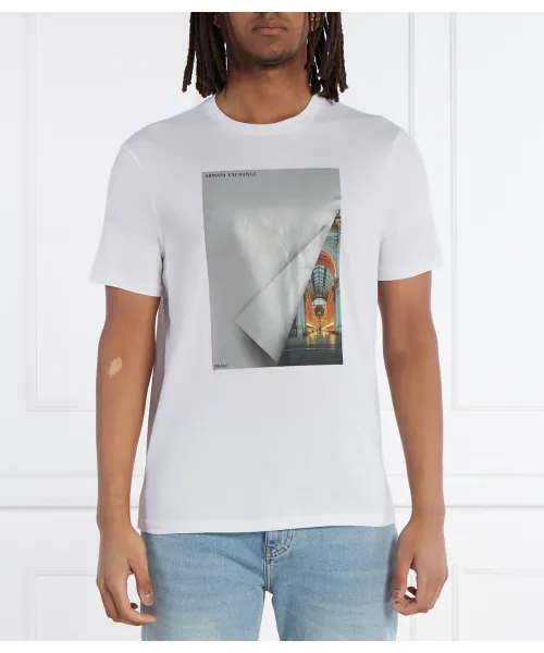 

Футболка Regular fit Armani Exchange, белый