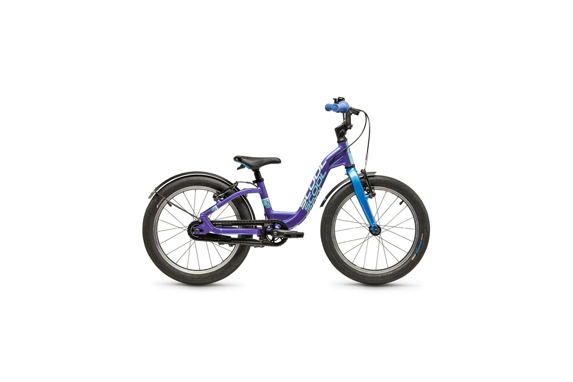 

Детский велосипед S'cool niXe EVO 18 1-Gang - 18 дюймов - Tiefeinsteiger - 2023, цвет Blau|Dark Blue/Aqua