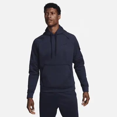 

Толстовка Nike Therma, цвет Obsidian/Obsidian/Black