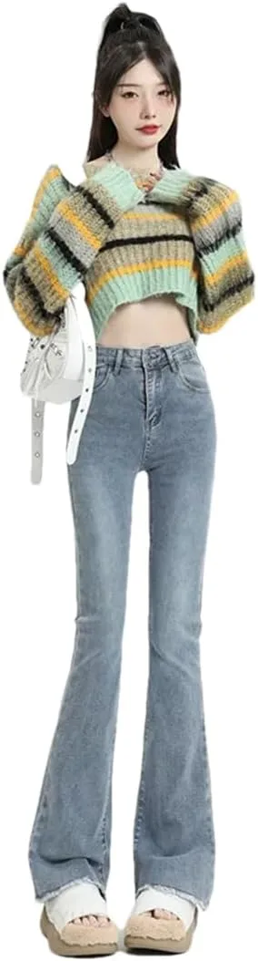 Женские джинсы Vintage High Waist Slim