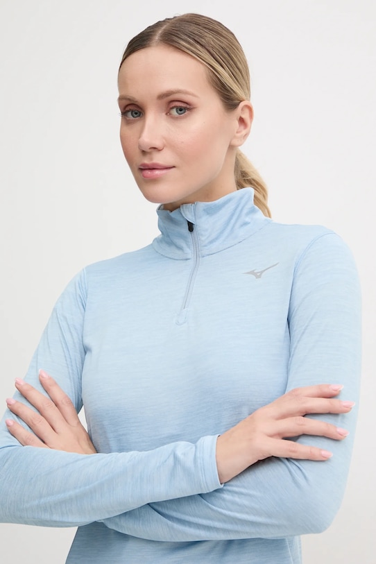 

Беговая кофта Impulse Core Mizuno, синий