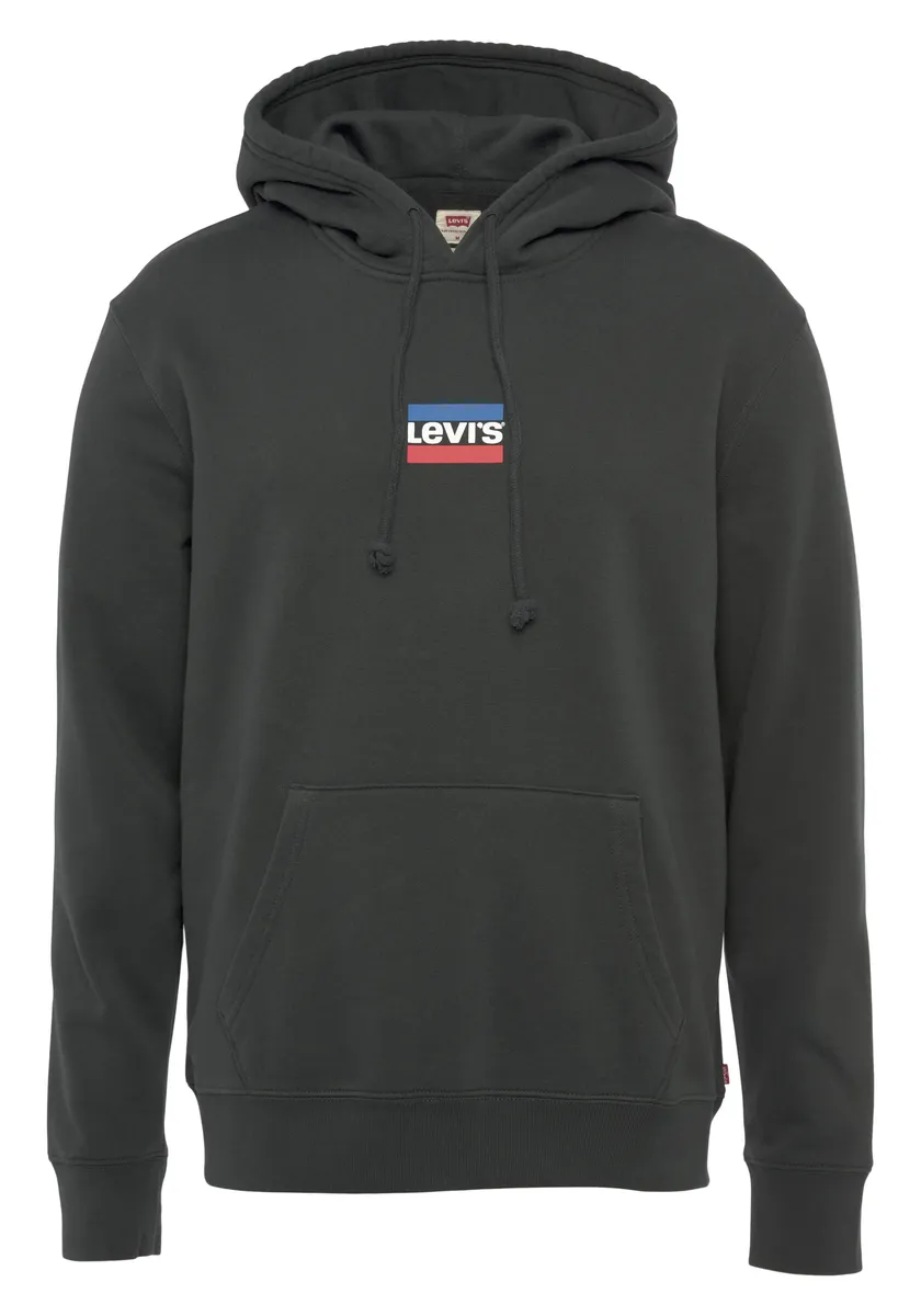 

Толстовка Levi's "STANDARD GRAPHIC HOOD" с принтом логотипа, черный