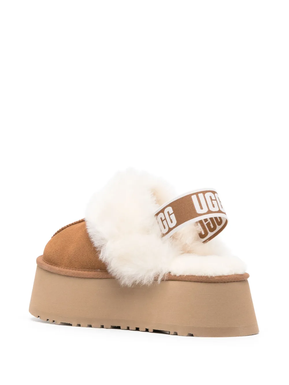 Слиперы Funkette 60 с ремешком на пятке UGG, коричневый — фото 3