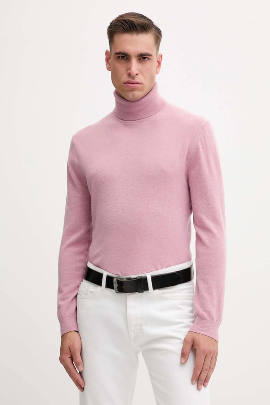 

Шерстяной свитер United Colors Of Benetton, розовый