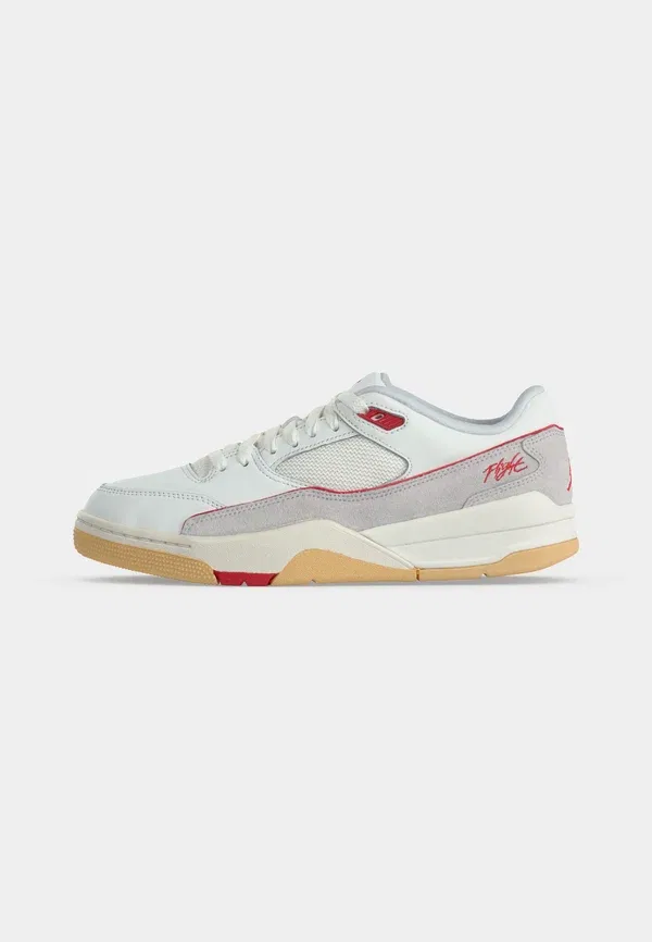 Кроссовки для тренировок Jordan Flight Court, summit white/university red/pure platinum-coloured/sesame, белый с красным, платиновый и кунжутный — фото 2
