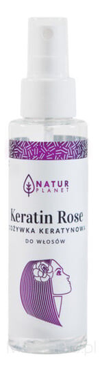 

Кератиновый кондиционер для волос, 100 мл Natur Planet, Keratin Rose