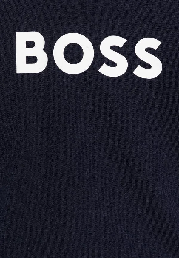 Детская футболка с короткими рукавами и принтом Boss Kidswear, Navy — фото 3