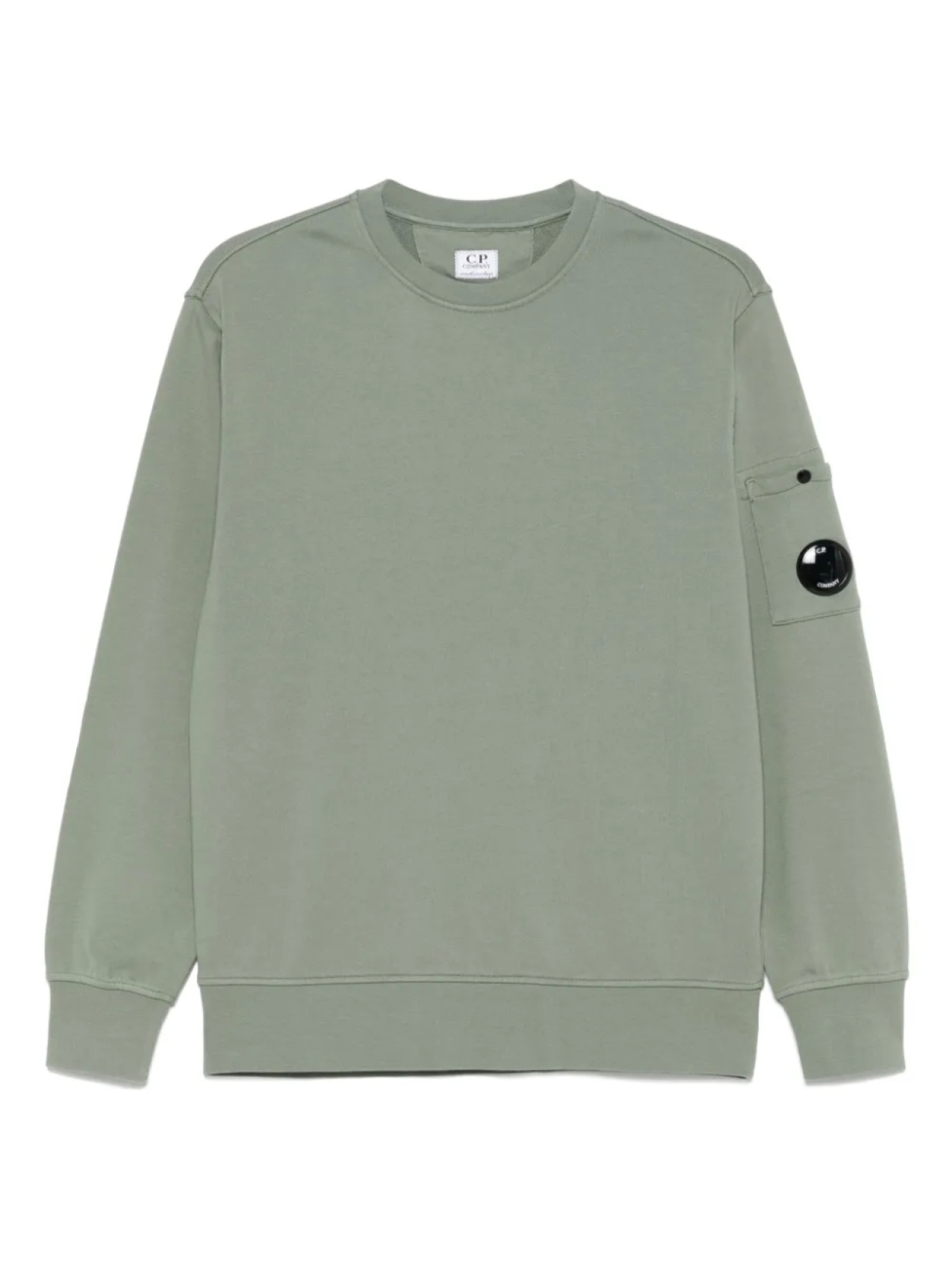 

C.P. Company Kids толстовка с декором Lens, зеленый