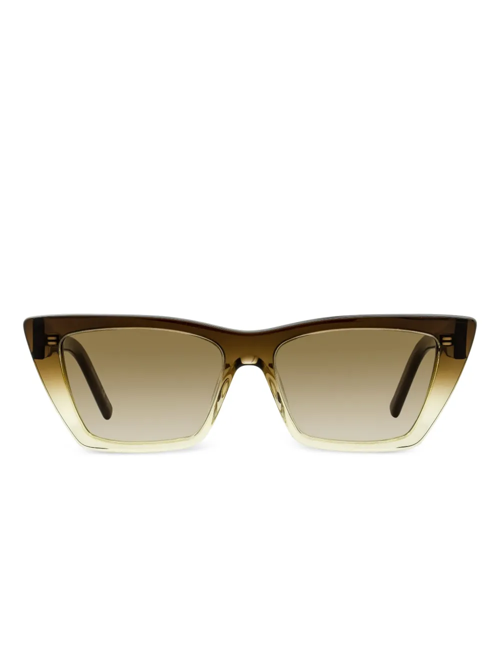 

Солнцезащитные очки SL 276 Mica в прямоугольной оправе Saint Laurent Eyewear, коричневый