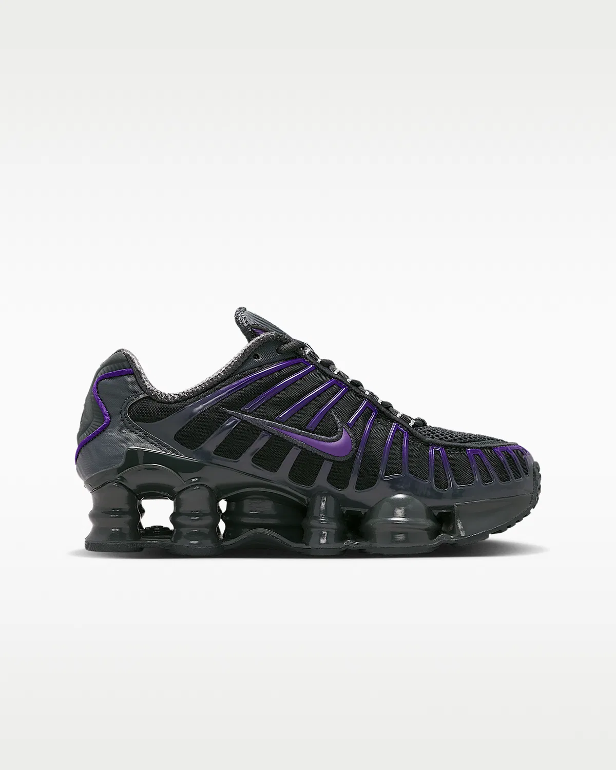 Детские кроссовки Nike Shox TL, Dark Smoke Grey/Court Purple — фото 3