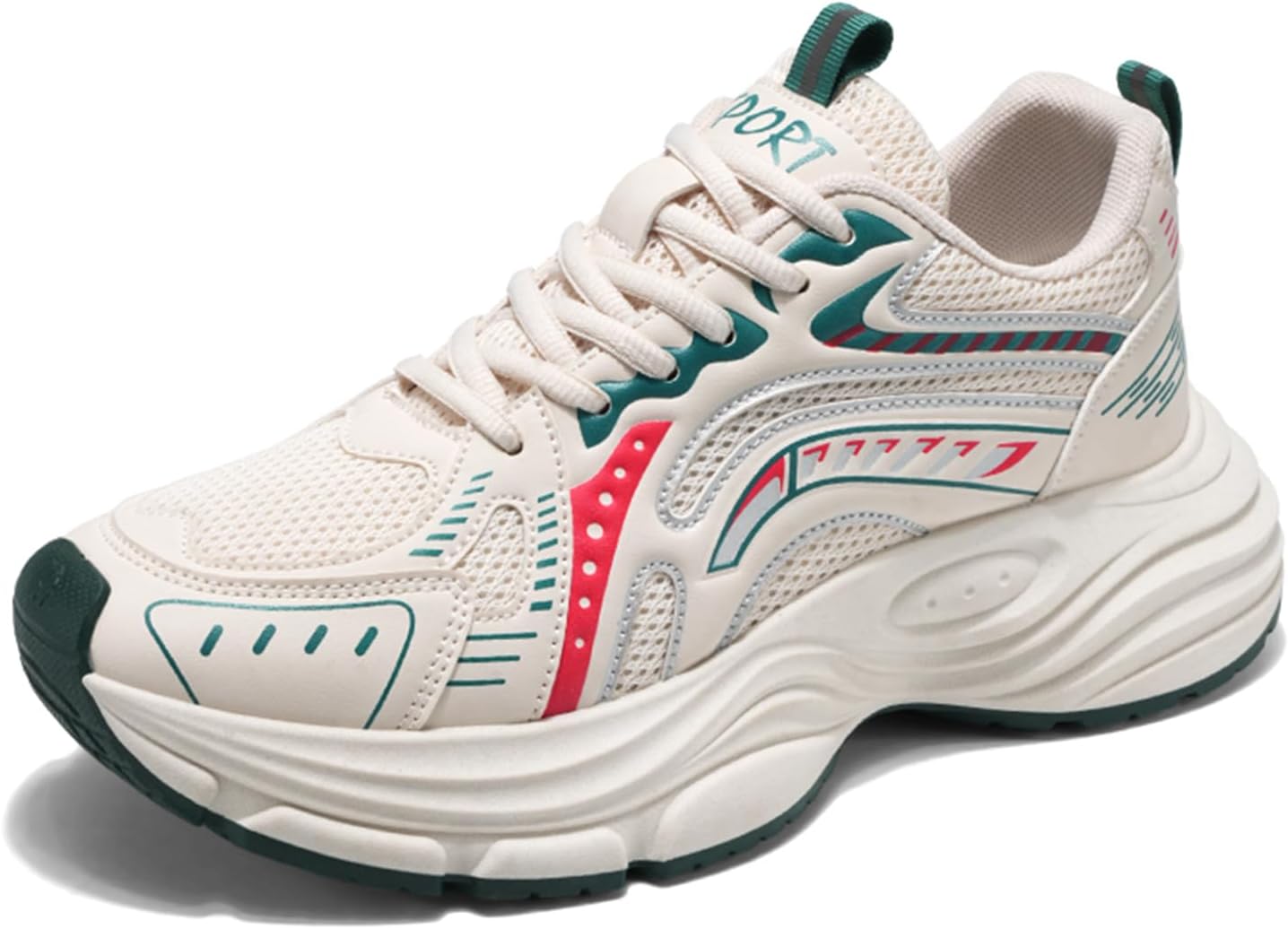 

Мужские кроссовки GSIGUL для бега по шоссе, тенниса и ходьбы, нескользящие повседневные спортивные кроссовки для тренажерного зала, зеленый