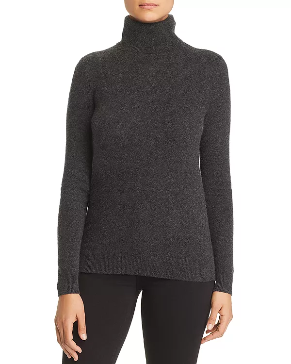 

Свитер-Водолазка из 100% кашемира - эксклюзив C By Bloomingdale'S Cashmere, серый