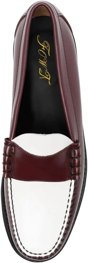 

Мужские стильные лоферы FOWT с круглым носком, удобной посадкой, низким каблуком, модные праздничные туфли, размеры 4-16 US, темно-коричневый/белый