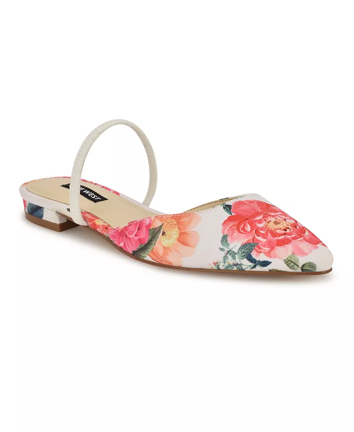 Женские мюли Gorga на плоской подошве Nine West, мультиколор