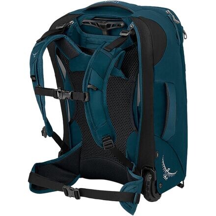 

Дорожный рюкзак Fairview Wheeled 36L Osprey Packs, цвет Night Jungle Blue