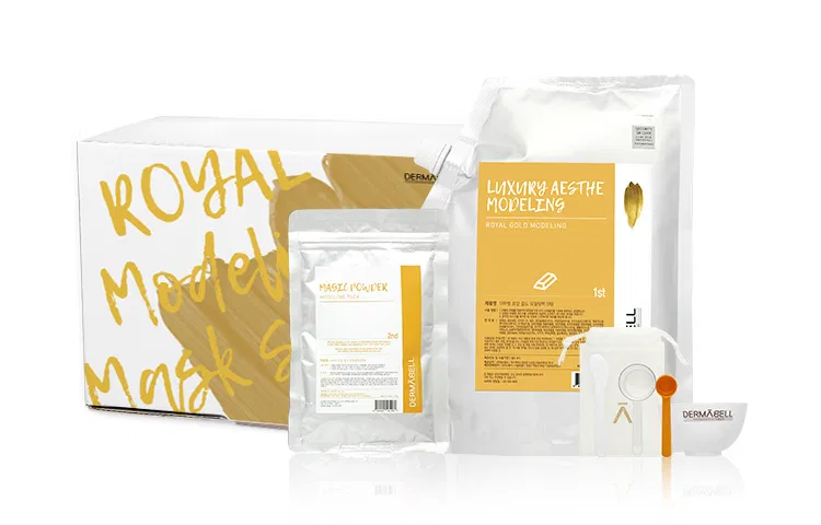 Маска для лица DERMABELL — Смываемая Gold Dewy Soft Film увлажняющая, 550 г — фото 2