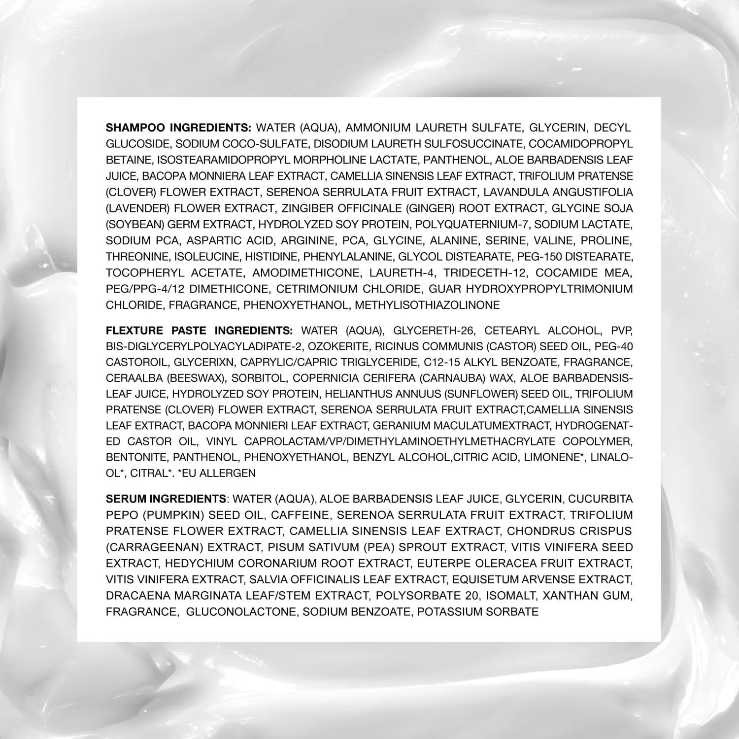 Набор ZENAGEN Revolve для мужчин: три средства для тонких и заметно истонченных волос | Шампунь + Укрепляющая сыворотка + Средство для укладки Flexture, на растительной основе, 1 шт. — фото 2
