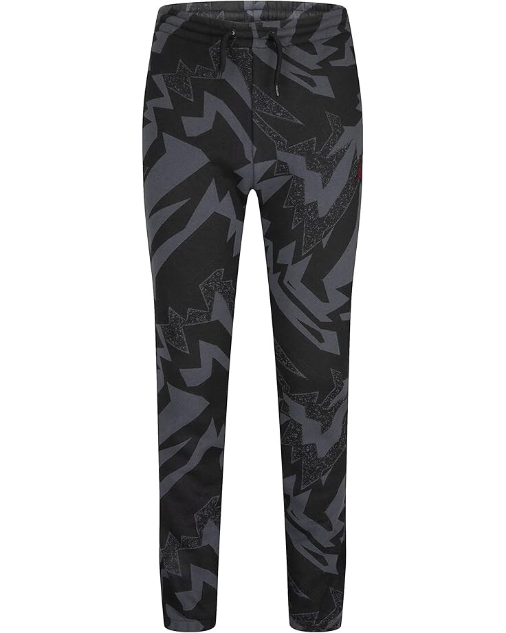 

Брюки Jordan Kids MJ Essentials All Over Print Fleece Pants, черный