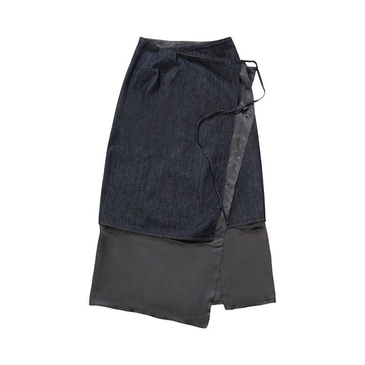 

Юбка Dries Van Noten Silene Denim Skirt 'Indigo', синий