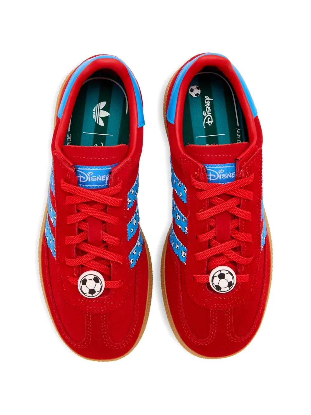Кроссовки Disney Handball Special Adidas Kids, красный — фото 3
