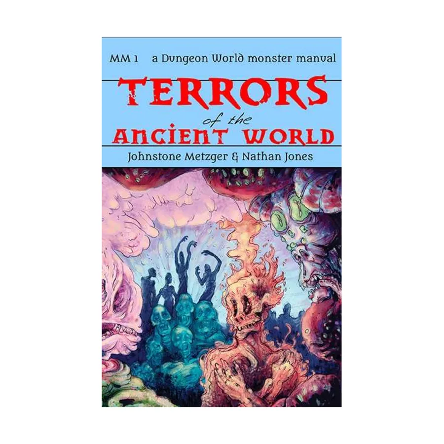 

Terrors of the Ancient World, Dungeon World (Red Box Vancouver), мягкая обложка