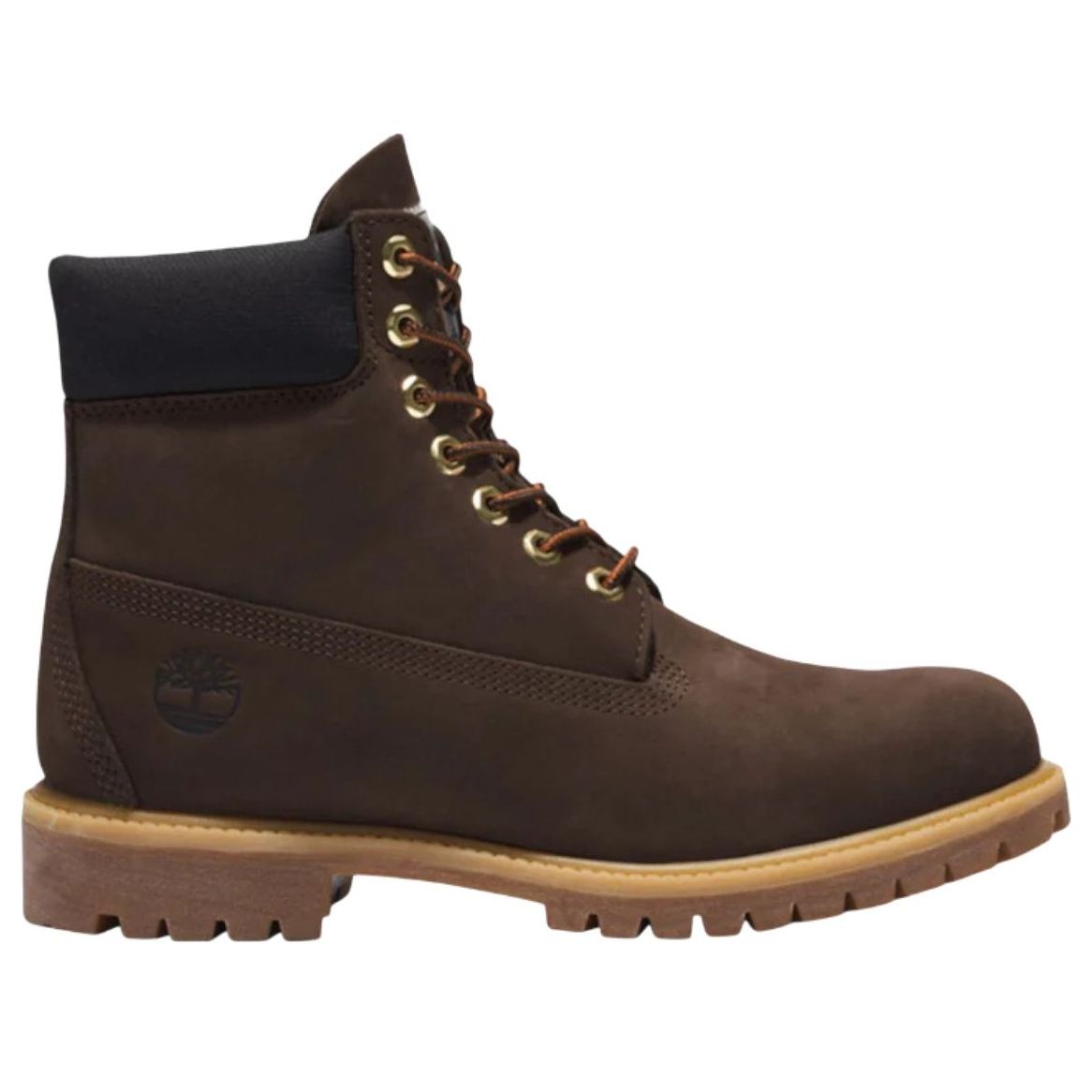 Водонепроницаемые ботинки Timberland 6 Inch Premium, темно-коричневые — фото 2