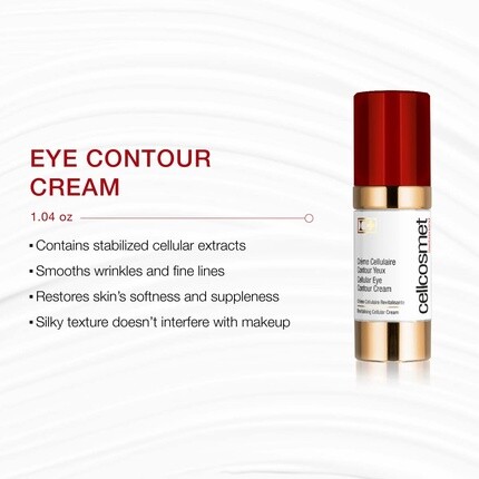 Cellular Eye Contour Cream Восстанавливающий крем для глаз и антивозрастной уход, 1,04 унции, Cellcosmet — фото 2