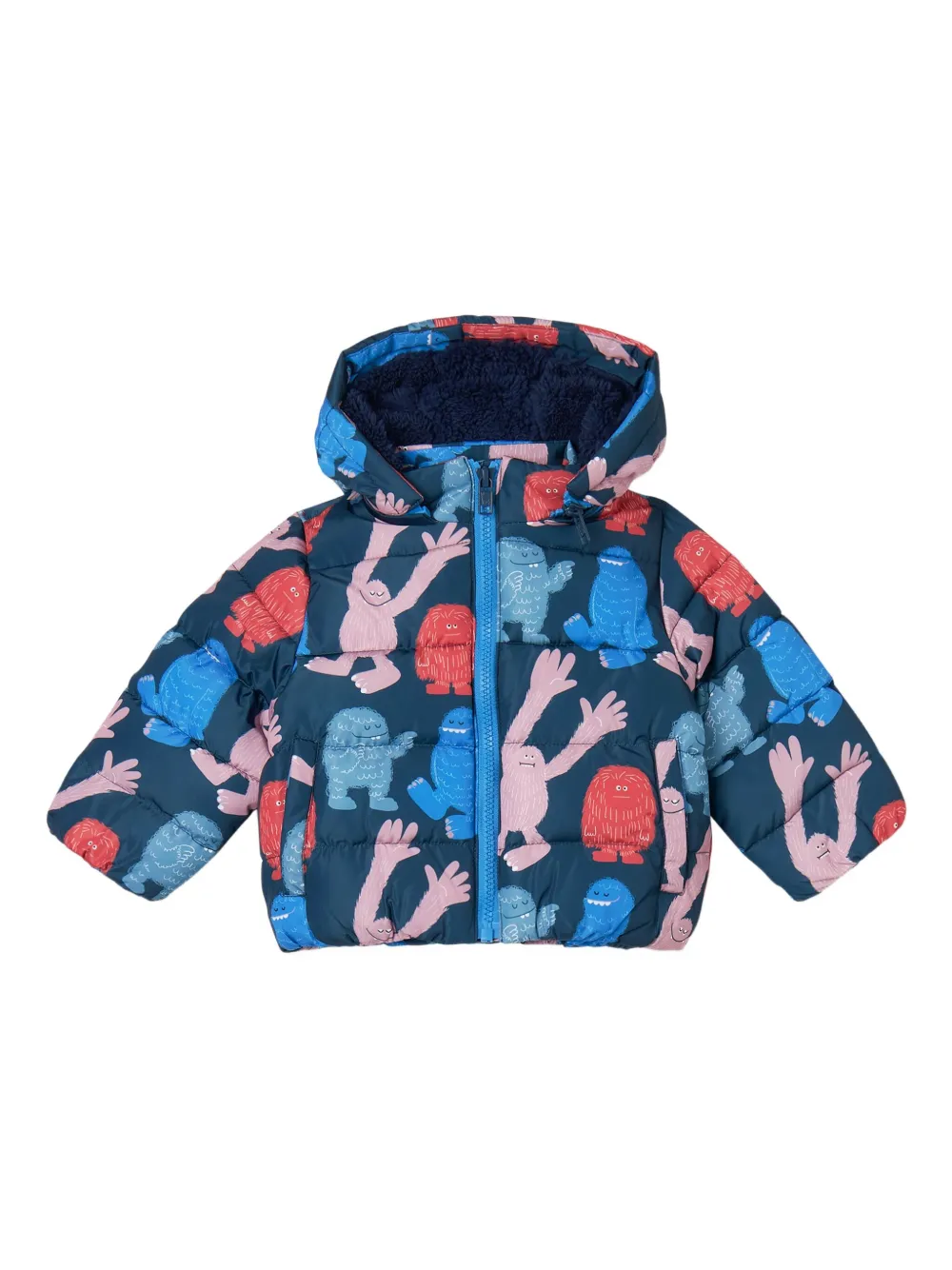 

Куртка с принтом монстров Stella McCartney Kids, синий