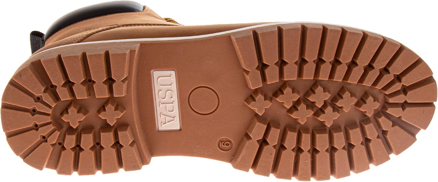 Мужские повседневные городские ботинки U.S. Polo Assn Josmo, Tan — фото 4