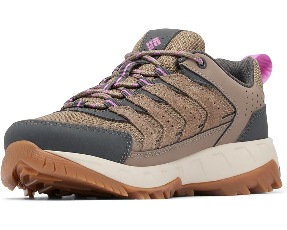 

Походная обувь Columbia Strata Trail Low, цвет Wet Sand/Berry Patch