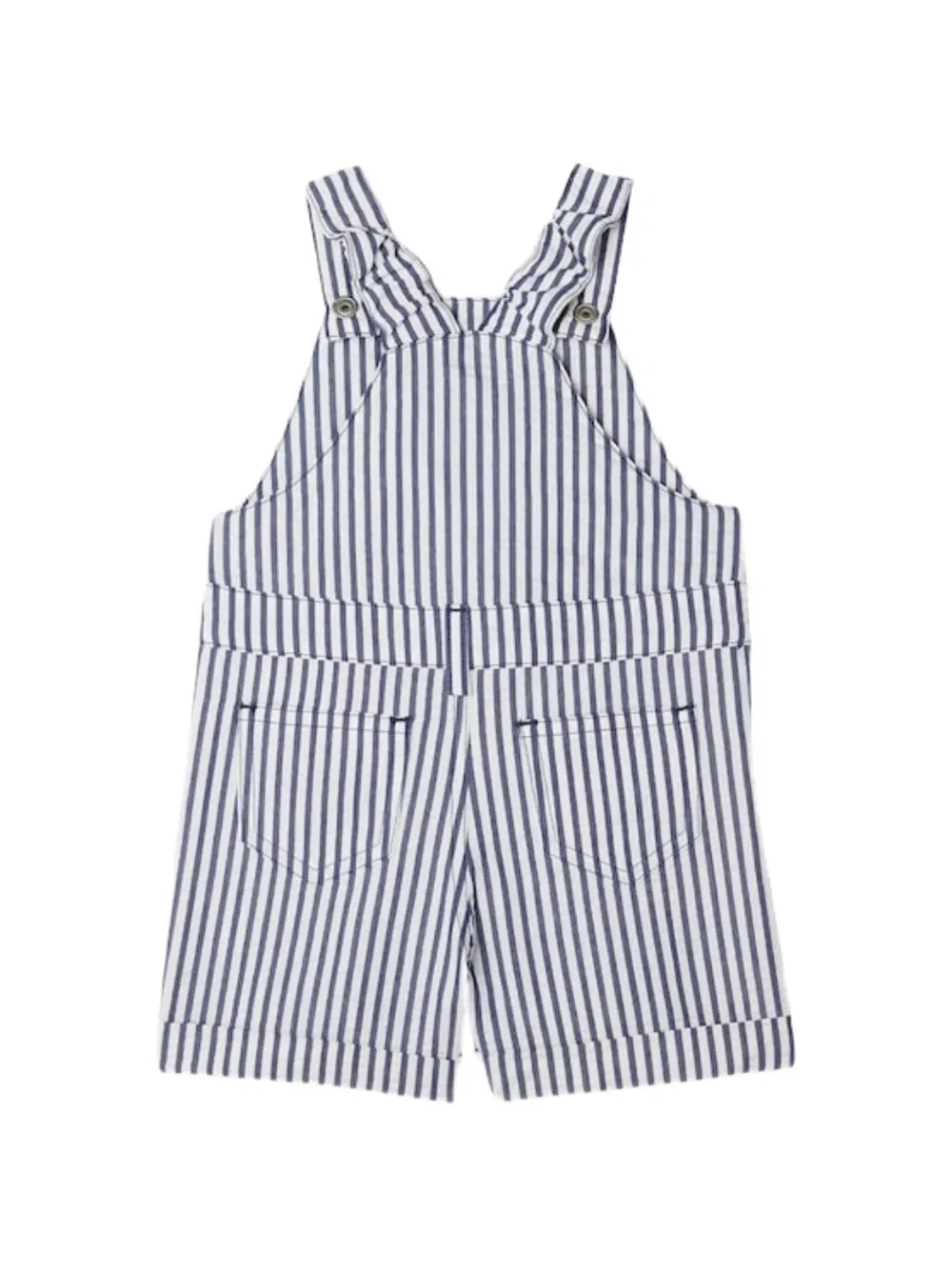 Полосатые комбинезоны Fendi Kids, белый