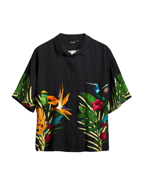 

Рубашка обычного кроя Artemisa 25SWCW39 Desigual, черный