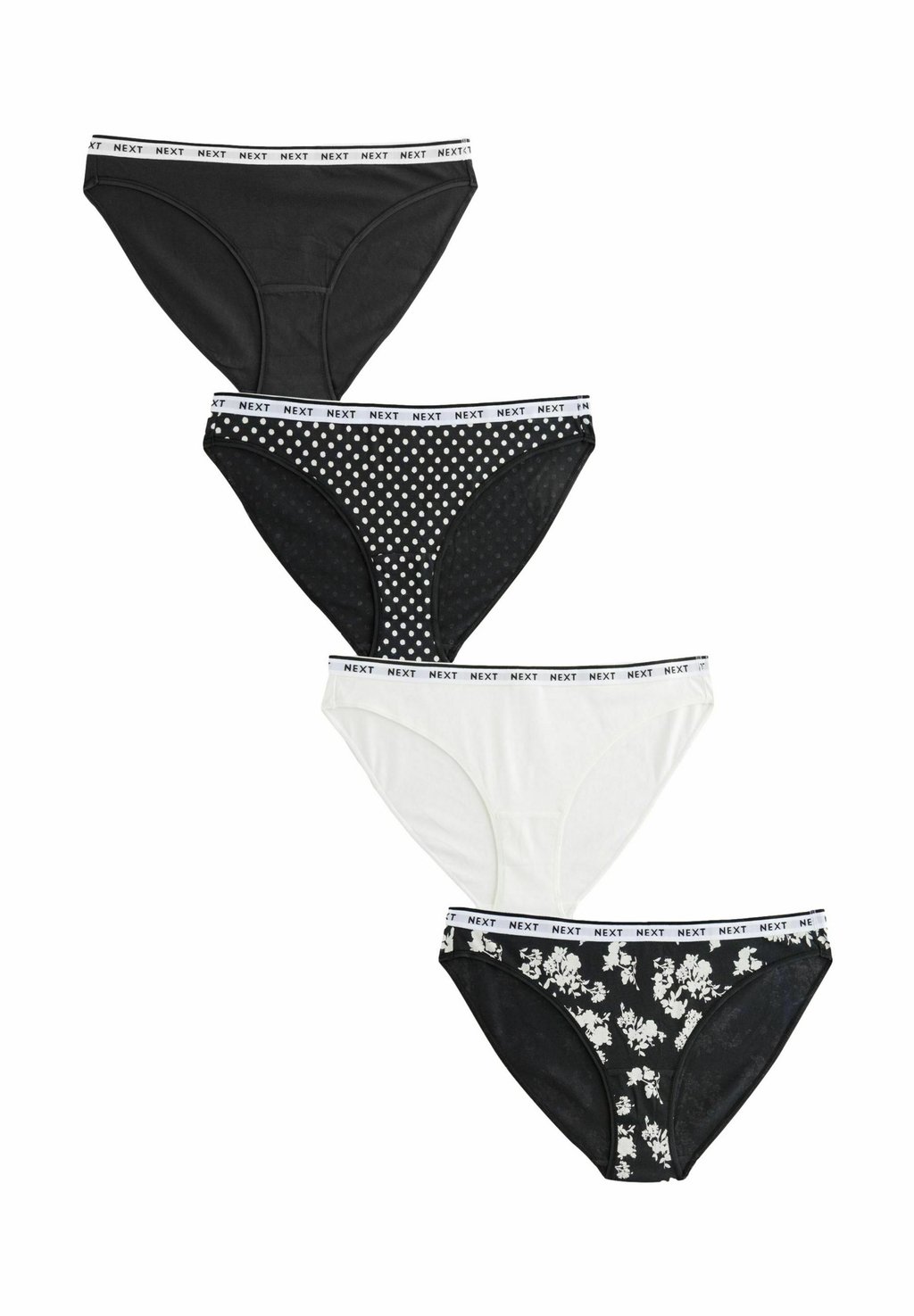 

Трусы RICH LOGO KNICKERS FOUR PACK Next, черный