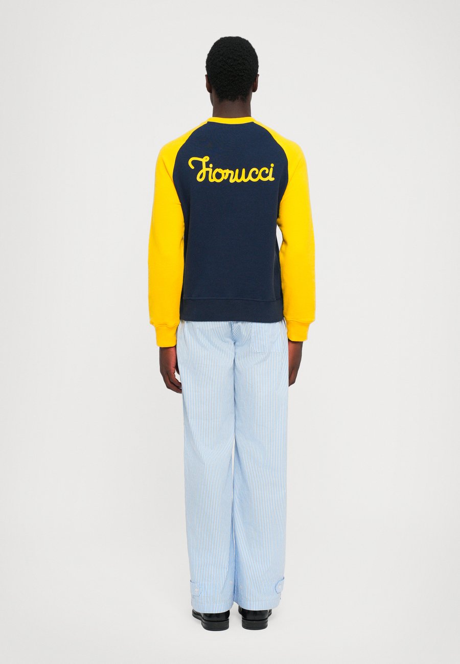 

Толстовка Fiorucci RAGLAN CURLY LOGO REGULAR UNISEX, Navy Blue/Yellow/Dark Blue